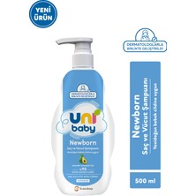 Uni Baby Newborn Yenidoğan Saç ve Vücut Şampuanı  500 ml