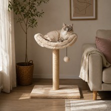 S2 Kedi Tırmalama Tahtası Oyun Evi Silinebilir Kumaş Lüks Geniş (30CM)
