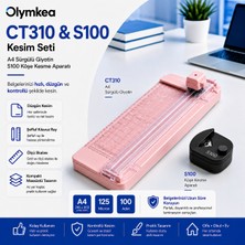 Olymkea CT310 Kağıt Kesme Makinesi + S100 Köşe Kesici Seti