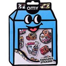 Omy Büyük Çıkartma - Milk Dekoru 16