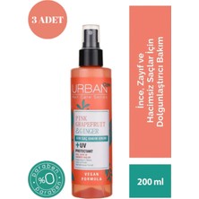 Urban Care Pink Grapefruit&ginger Dolgunlaştırıcı Sıvı Saç Bakım Kremi 200ML X3 Adet