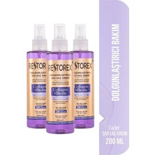 Restorex Sıvı Saç Kremi Kolajen&biotin Dolgunlaştırıcı 3X200ML