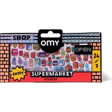 Omy Sticker Butiği - Sushi Dükkanı Dekorasyonu 02