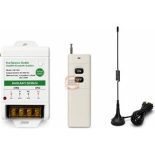 Meon Robotik Otomasyon 433 Mhz Rf Uzaktan Kumandalı 30A Açma-Kapama Kontrol Anahtarı – 85–260 V, 3000 Metre Menzil | Kuyu Pompası ve Tarımsal Sulama Sistemleri