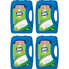 Abc Bulaşık Deterjanı Misket Limon 4 Lt x 4 Adet