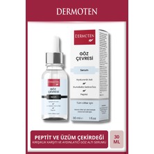 Dermoten Göz Çevresi, Hyaluronik Asit ve Dunaliella Salin Özlü Göz Çevresi Bakım Serumu 30 ml