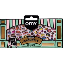 Omy Sticker Butik - Fransız Fırını Dekorasyonu 01