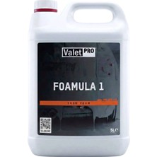 ValetPro Foamula 1 Ph Nötr Yıkama Köpüğü 5lt Araç İçi ve Dış Temizlik İçin Etkili Formül