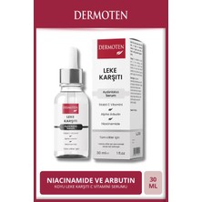 Dermoten Leke Karşıtı, Aydınlatıcı C Vitaminli Cilt Bakım Serumu 30 ml