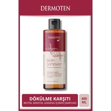 Dermoten Biotin Şampuan Dökülme Karşıtı Etkiyle 330 ml Erkekler İçin Özel Formül