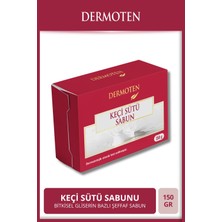 Dermoten Keçi Sütlü Doğal Sabun 150 gr – Bitkisel Gliserin Bazlı, Cildi Besleyen ve Yoğun Nemlendirici