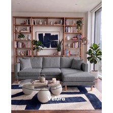 Velura Home & Living Armin Akıllı Köşe Koltuk Takımı & Modern Modüler Yataklı Koltuk Takımı & Salon Takımı & Oturma Grubu