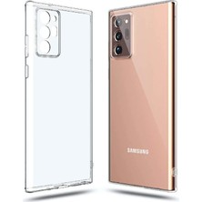 Sylar Samsung Galaxy Note 20 Ultra Kılıf Lüx Şeffaf Silikon