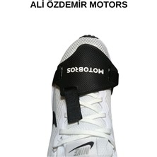 Motosiklet Ayakkabı Koruma Pedi Siyah