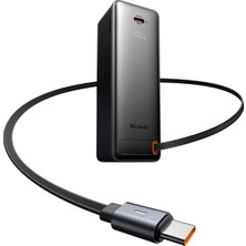 Mcdodo MC-3181 10000mAh  3-in-1 30W Dahili Kablolu LED Ekranlı Powerbank (UK/US/EU)