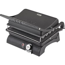 Feris Premium Döküm Tost Makinesi Emaye Kaplamalı Siyah