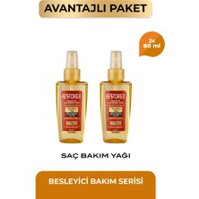 Restorex 7 Besleyici Saç Bakım Yağı 2 x 80 ml
