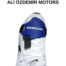 Motosiklet Ayakkabı Koruma Pedi Mavi