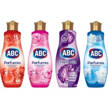 Abc Konsantre Çamaşır Yumuşatıcısı 1440 ml 4 Lü Karma Paket