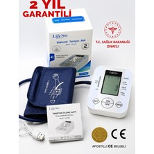 Life Net Medikal Üst Koldan Ölçer Dijital Tansiyon Aleti JN-163D Geniş Kol Manşonu Özellikli