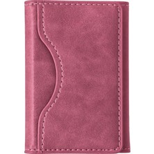 Techugo Joko Tema Magsafe Deri Kartlık - Pembe