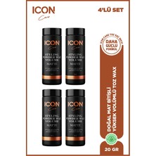 Icon Care High Volume Effect Matte Powder Wax 4'lü – 20 Gr-