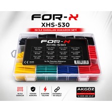 For-x Isı Ile Daralan Makaron  530 Adet  1.5/2/3/4/6/8/10MM  Çeşitli Ölçülerde