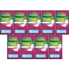 Depend Normal Mesane Ped 96 Adet (12PK*8) Standart Beden Rahatlık ve Koruma Sağlayan