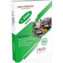 Akıllı Sorular Ilkumut Yayınları - 1. Sınıf Aşçılık Güz Dönemi (Konu Anlatımlı - Çözümlü Sorular)