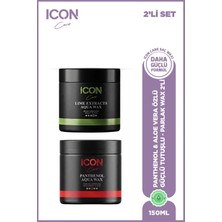 Icon Care Iconcare Panthenol ve Aloe Vera Aqua Wax Maksimum Tutuş 2'li Set 150 ml