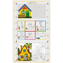 Magic Water Yapışkansız Tutunan Boy Ölçerli Boyama Tahtası Yaz Sil Kağıt Tahta 60 x 150 cm