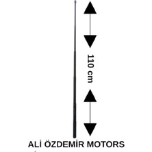 Ali Özdemir Motors Görünmez Selfie Çubuğu, İnstaX5, X4,X3,X2, İnsta kameralarla uyumlu evrensel vidalı, 110 cm