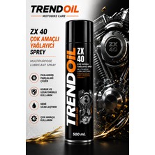 Trendoil Zx 40 Çok Amaçlı Yağlayıcı Sprey 500 ml – Pas Sökücü Koruyucu ve Nem Uzaklaştırıcı