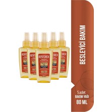 Restorex Besleyici Bakım Yağı 80 ml - 7 Besleyici Yağ 5 Adet
