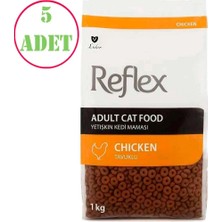 Reflex Tavuklu Kedi Maması 1 kg 5 Ad