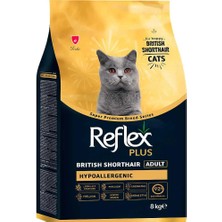 Reflex Plus Hipoalerjenik British Shorthair Kedi Maması 8 kg