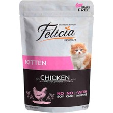 Felicia Kitten Yaş Kedi Maması Tahılsız 85 gr