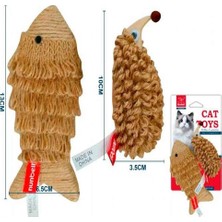 Nunbell Kedi Oyuncağı Örgü Peluş