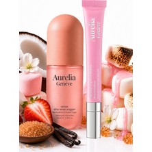 Aurelia Genève Wear Your Sweet Obsession - Peptit & Seramid Içeren Nemlendirici Soft Pembe Lip Balm & Marshmallow ve Karamelize Şeker Kokulu Saç & Vücut Misti