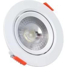 İso Light 7W COB LED HAREKTLİ SPOT  GÜNIŞIĞI 3200K PLASTİK