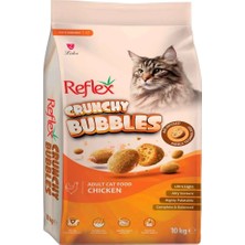 Reflex Crunchy Bubbles Tavuklu Yetişkin Kedi Maması 10 kg