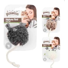 Pawise Peluş Kedi Oyuncağı Hışırtılı Fare 6 cm 1 Ad