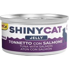Gimpet Gimcat Shinycat Kedi Konservesi Somon ve Ton Balıklı 70 gr