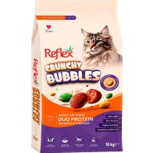 Reflex Crunchy Bubbles Somonlu ve Tavuklu Kedi Maması 10 kg