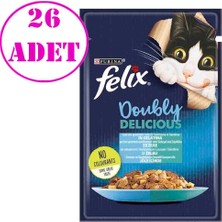 Felix Somon Sardalya Kedi Pouch 85 gr 26 Ad