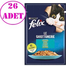 Felix Ton Balıklı Yaş Kedi Maması 85 gr 26 Ad