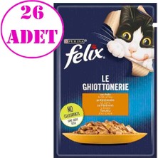 Purina Felix Tavuklu Yaş Kedi Maması 85 gr 26 Ad
