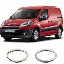 Servet Dizayn Oto Citroen Berlnigo Minivan Uyumlu 2008-2018 Krom Sinyal Çerçevesi 2 Parça Paslanmaz Çelik