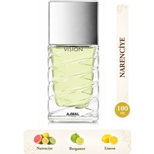 Ajmal Vision Edp Erkek Parfüm 100 ml | Ferah ve Amberli | Limon, Menekşe, Bergamot, Sedir Ağacı