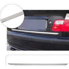 Servet Dizayn Oto Bmw E46 Uyumlu 1998-2005 Krom Bagaj Alt Çıtası Paslanmaz Çelik